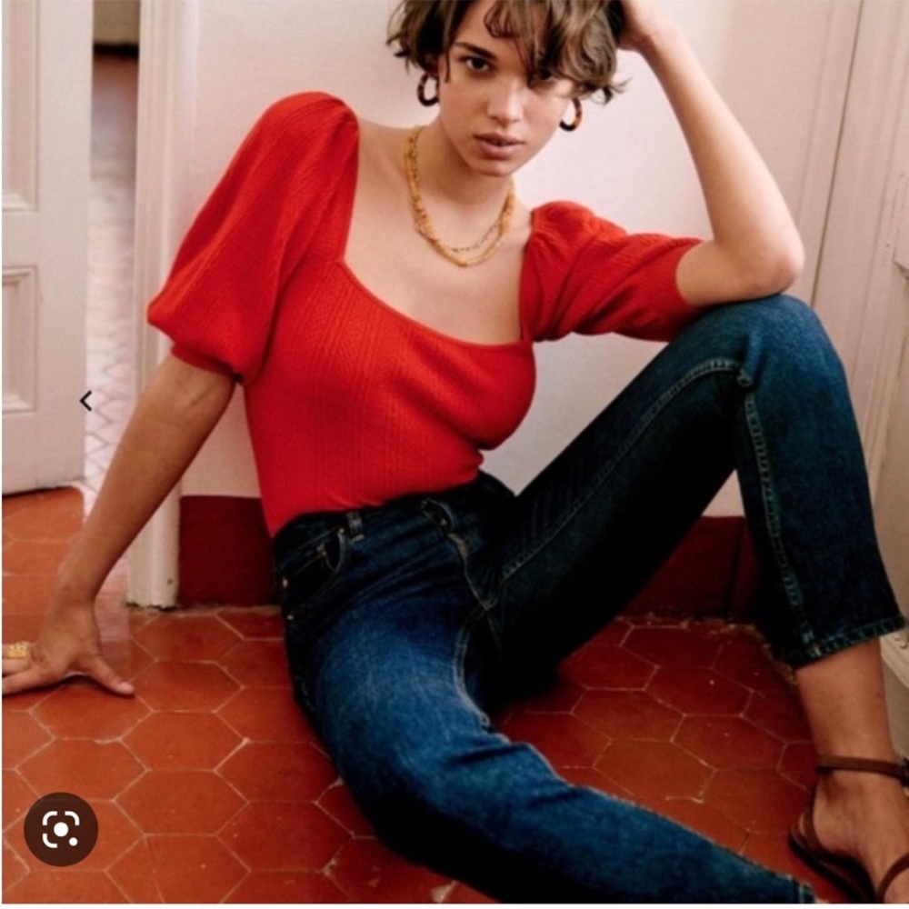 Sezane Alessia knit top